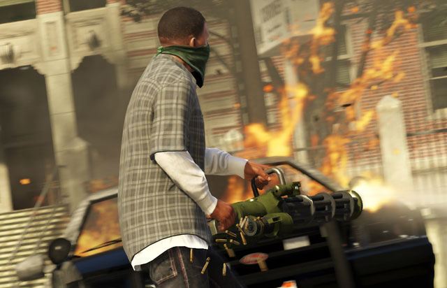 Угонщик в Москве. Закрытый показ GTA 5 на берегу Москвы-реки - фото 6