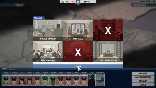 У Джека множество рычагов влияния на ситуацию в департаменте. Хотя некоторыми из них честному копу лучше не пользоваться.

Источник: видеоигра This is the Police