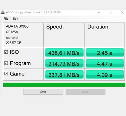 Тест накопителя SSD ADATA SX950. На смену старому харду - фото 6
