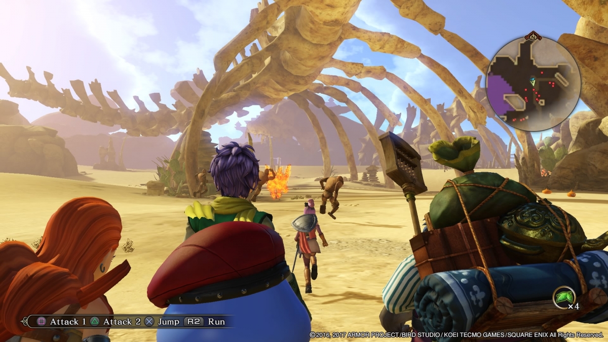 Обзор Dragon Quest Heroes 2. Королевская битва - изображение 6 Обзор Dragon Quest Heroes 2. Королевская битва - фото 6