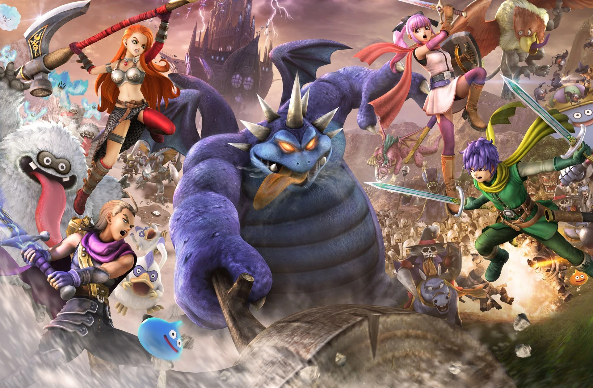 Обзор Dragon Quest Heroes 2. Королевская битва - изображение обложка