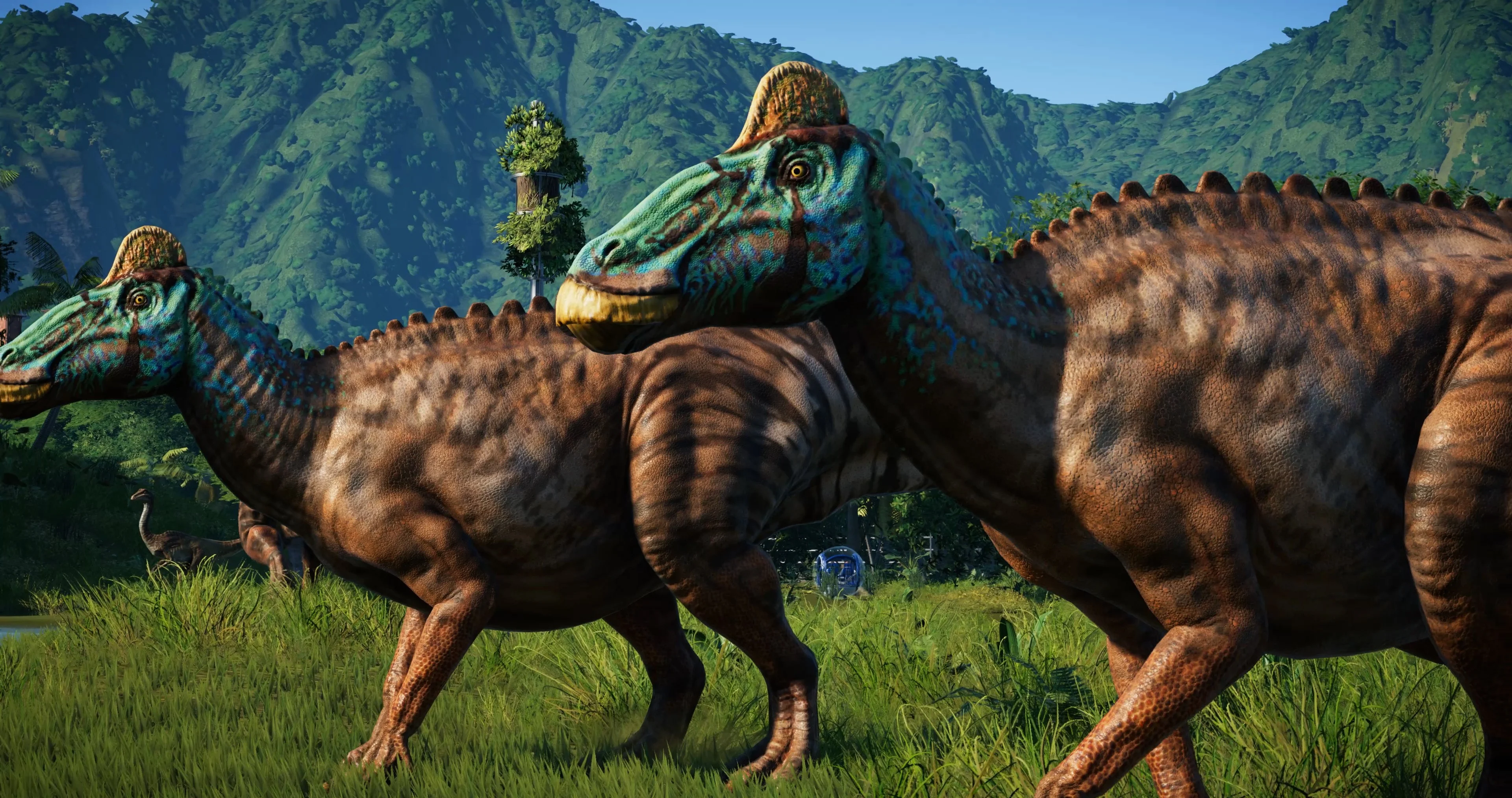 Jurassic World Evolution. Собственный парк с Голдблюмом и бронтозаврами - изображение обложка