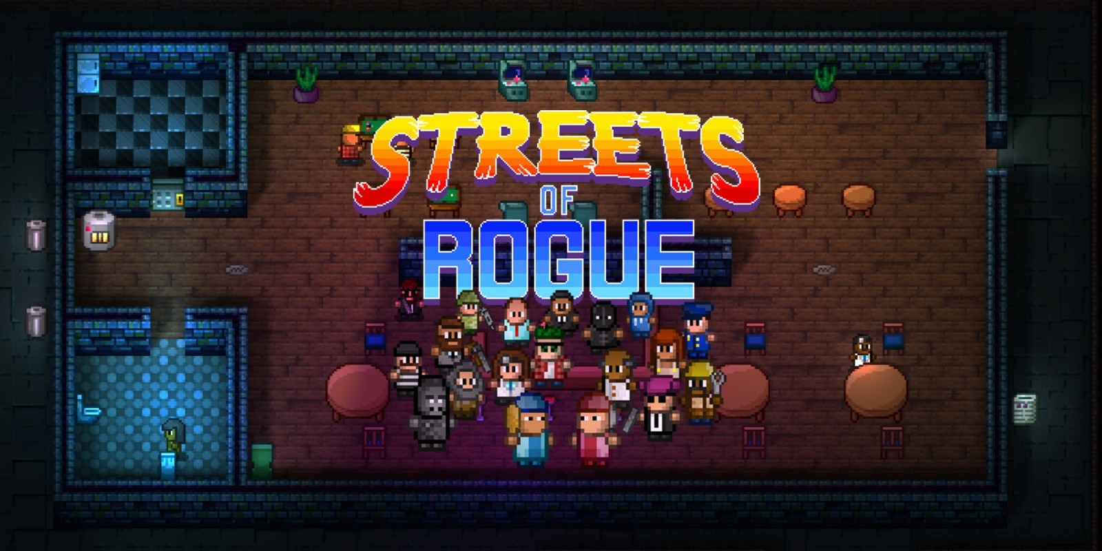 Обзор Streets of Rogue. Если бы Grand Theft Auto вышла на Super Nintendo