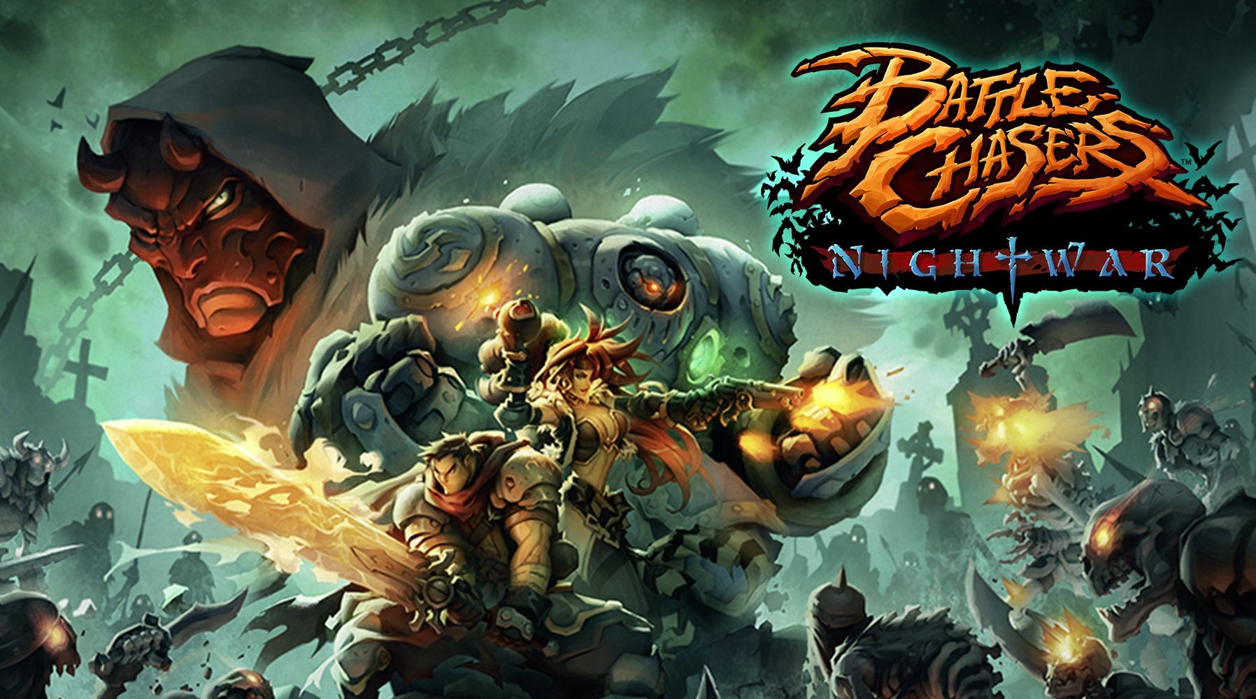 Обзор Battle Chasers: Nightwar. Юность города берёт! - изображение обложка