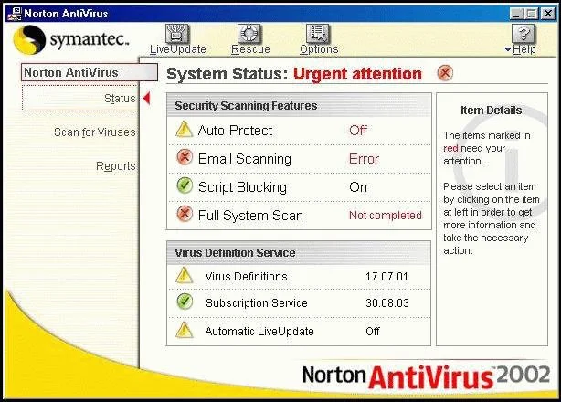 Norton AntiVirus 2002 - фото 5