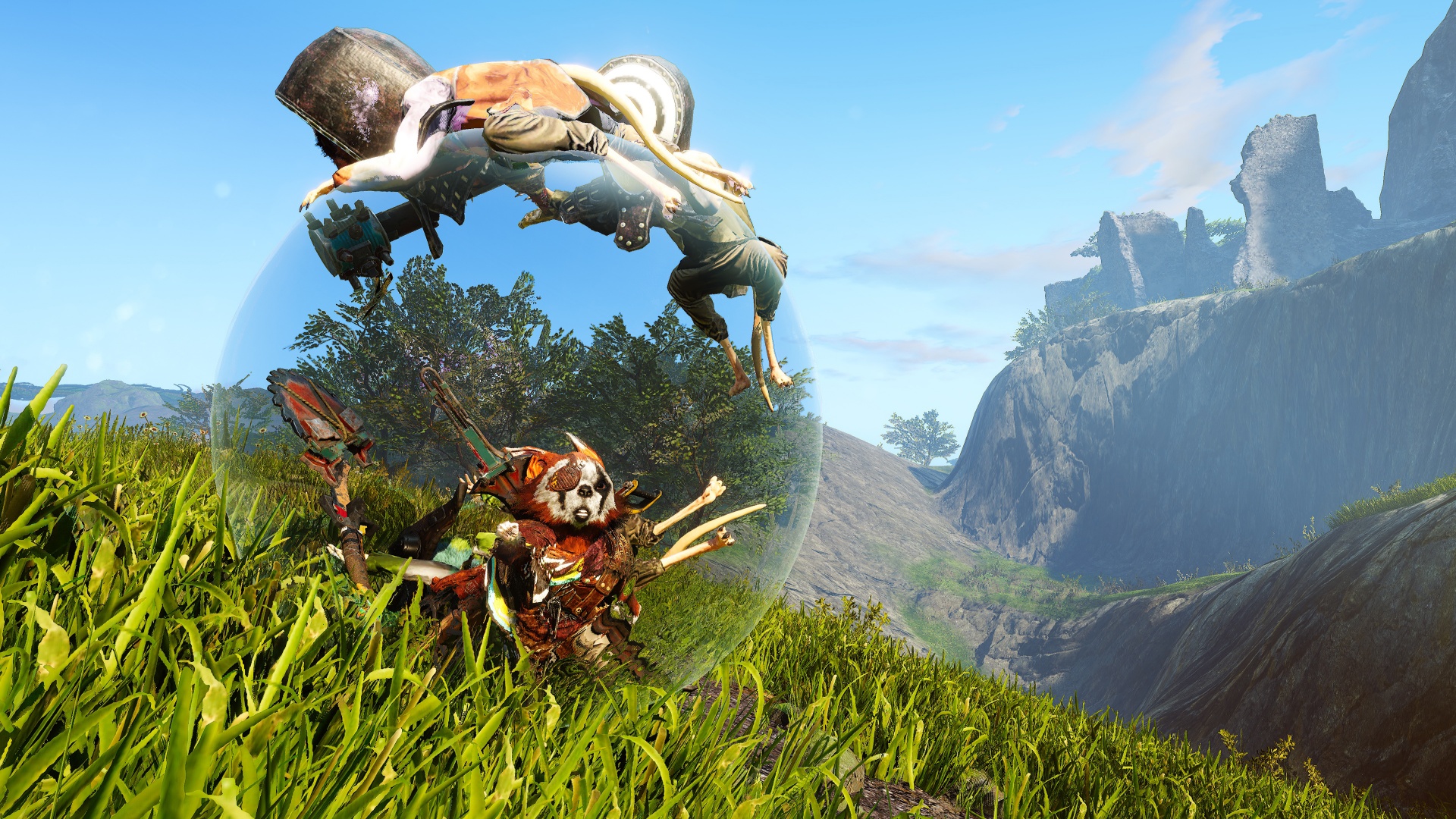 Превью Biomutant. Приоткрытый мир с пушистыми убийцами - изображение 4 Превью Biomutant. Приоткрытый мир с пушистыми убийцами - фото 4
