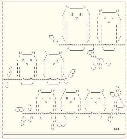 Текстовый калейдоскоп. ASCII-арт — вчера, сегодня, завтра - фото 6