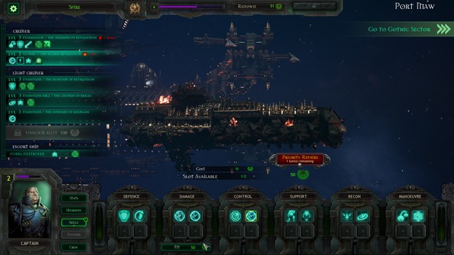 Что мы сделаем с пьяным космодесантником? Обзор Battlefleet Gothic: Armada - изображение 11 Что мы сделаем с пьяным космодесантником? Обзор Battlefleet Gothic: Armada - фото 11