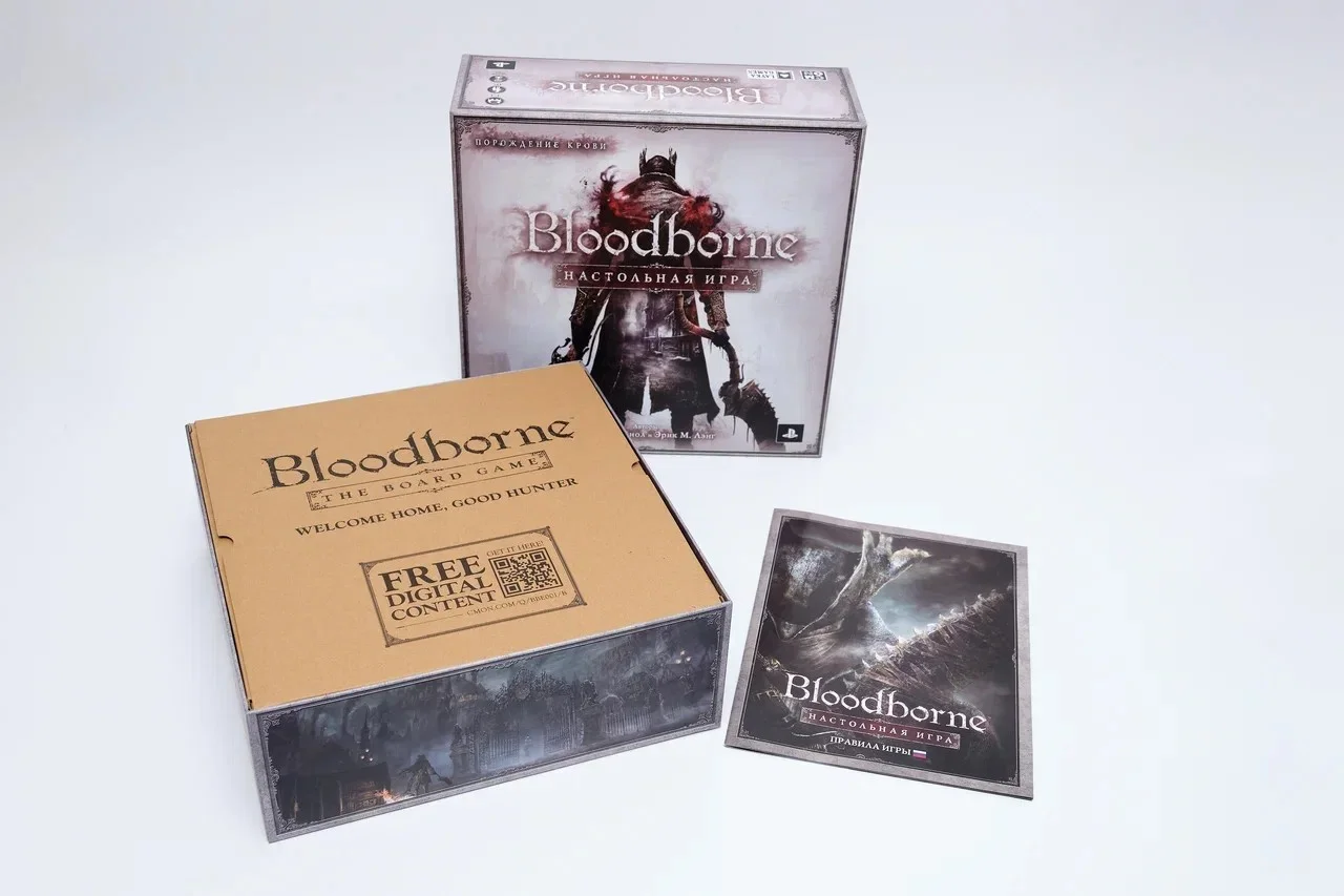 Обзор настольной игры Bloodborne — Хорошая адаптация, не очень хорошая настолка - фото 1