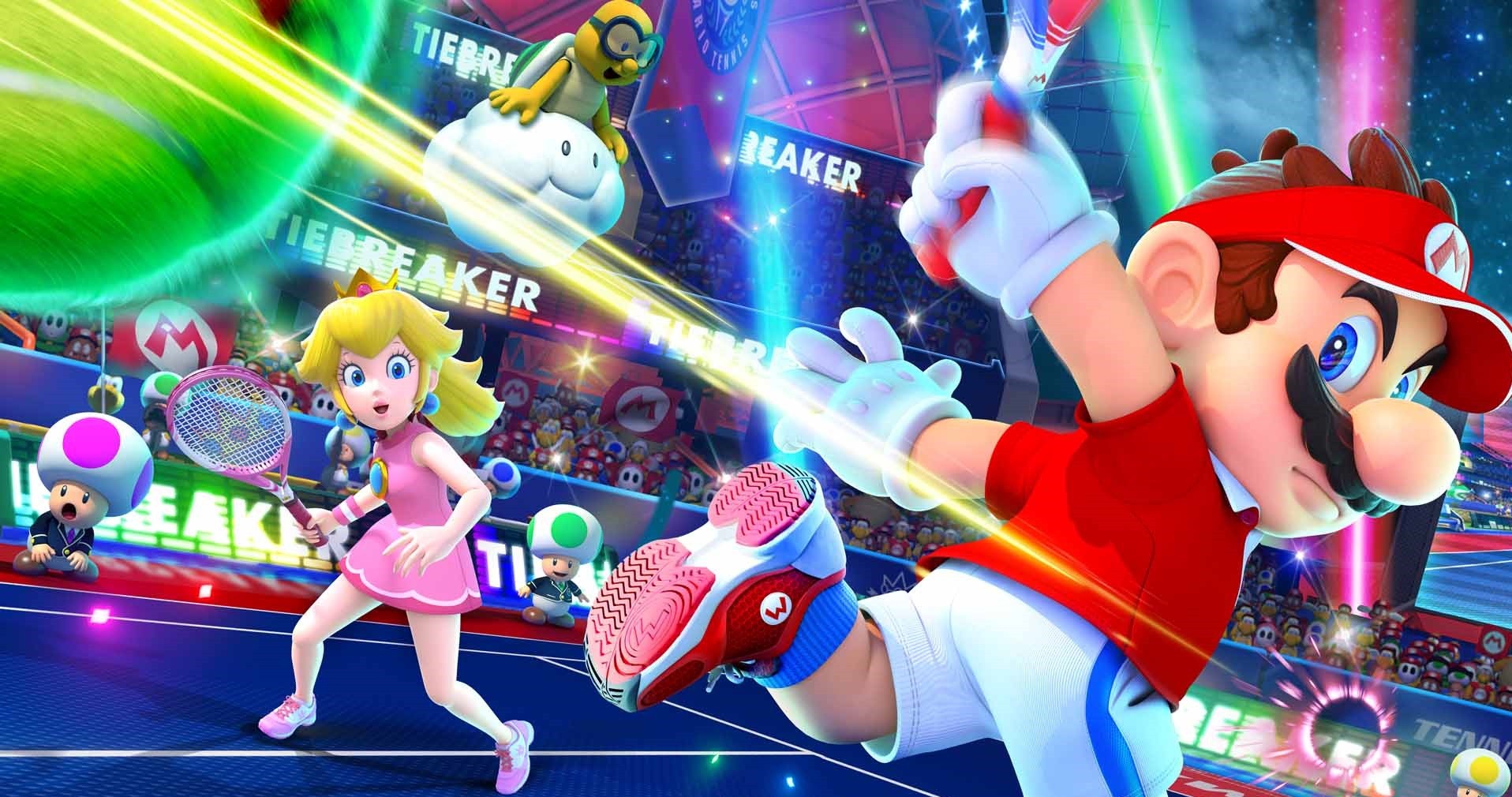 Mario Tennis Aces. Теннис под грибами - изображение обложка