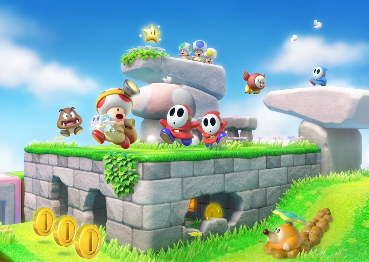 Captain Toad: Treasure Tracker. Работай головой, а не ногами