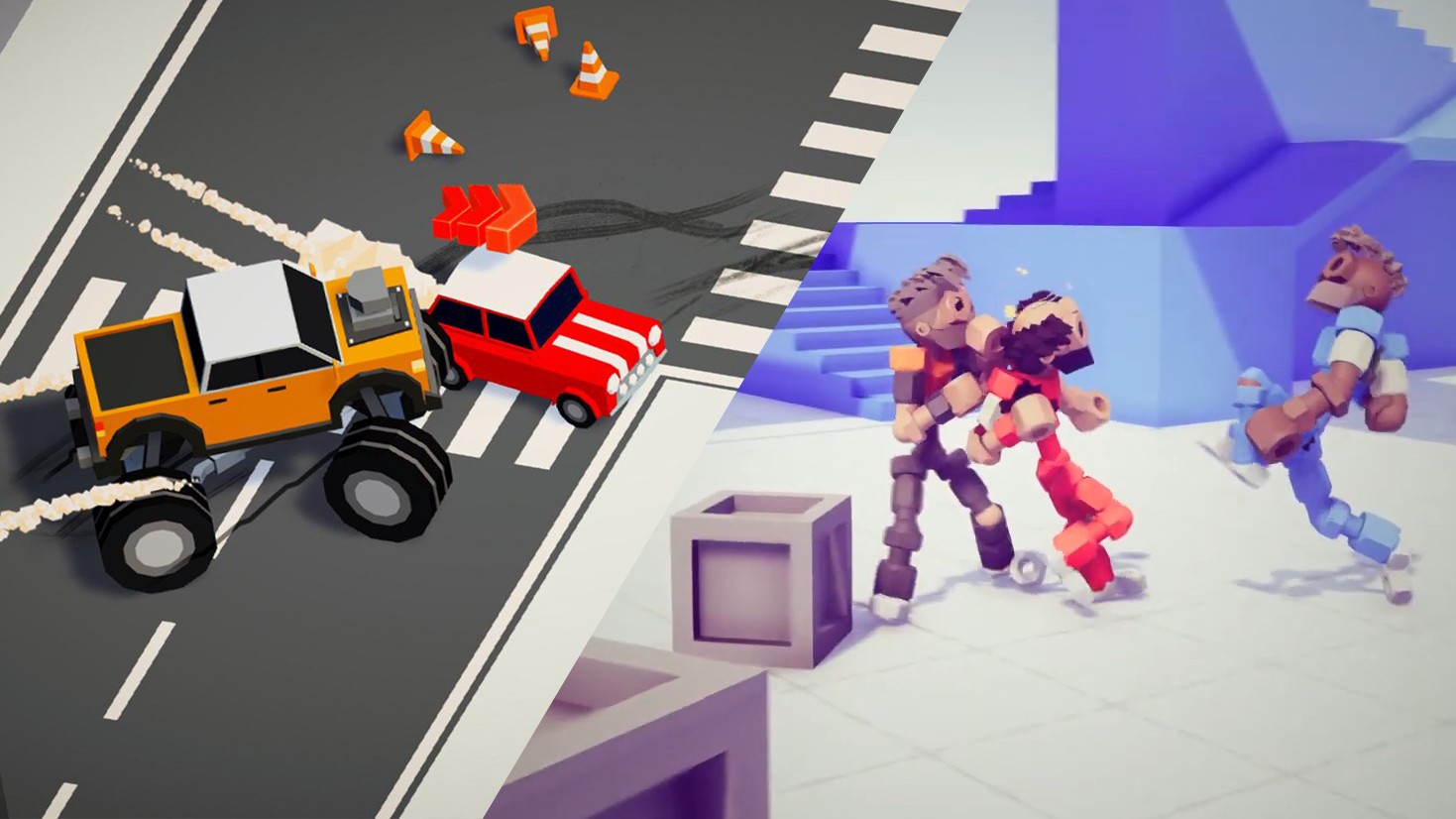 Инди месяца: HardCrash и RagFist. Гоночный кооператив или beat 'em up с процедурной физикой? - изображение обложка