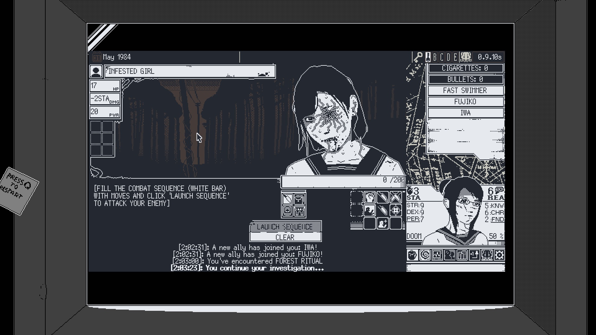 Впечатления от World of Horror. Лавкрафт рисует мангу - изображение 2 Впечатления от World of Horror. Лавкрафт рисует мангу - фото 2