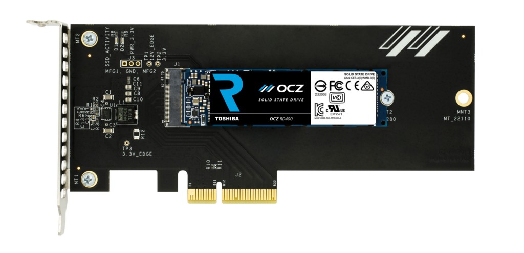 SATA умер? Тестирование накопителя SSD Toshiba OCZ RD400 на интерфейсе NVMe - изображение 3 SATA умер? Тестирование накопителя SSD Toshiba OCZ RD400 на интерфейсе NVMe - фото 3