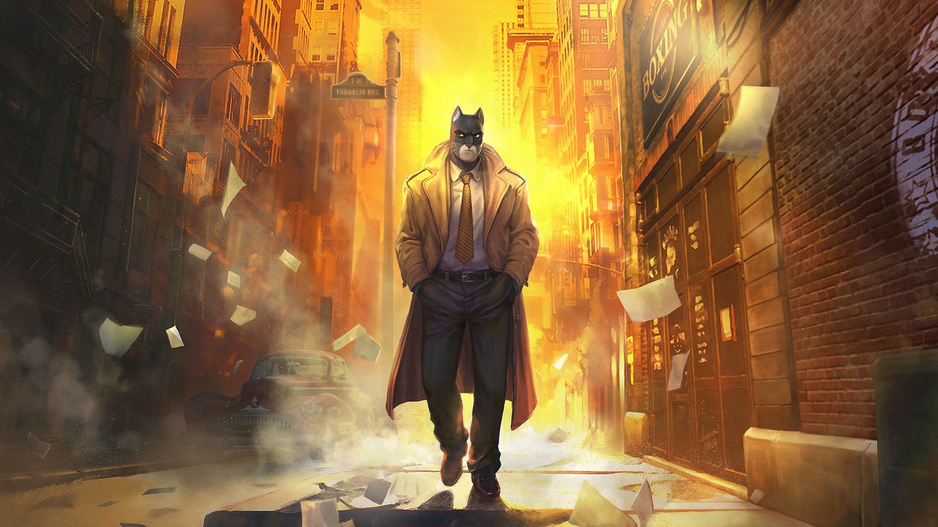 Обзор Blacksad: Under the Skin. Кот среди нас