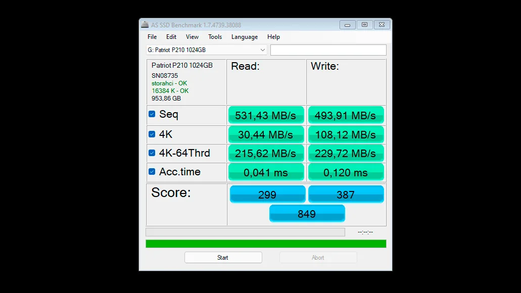 Обзор и тест SSD Patriot: большие объёмы за небольшие деньги - фото 6