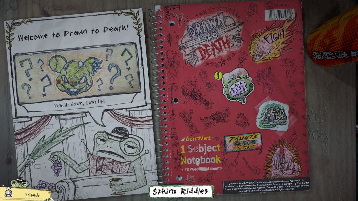 Обзор Drawn to Death. Нарисуй себе соперника - фото 1