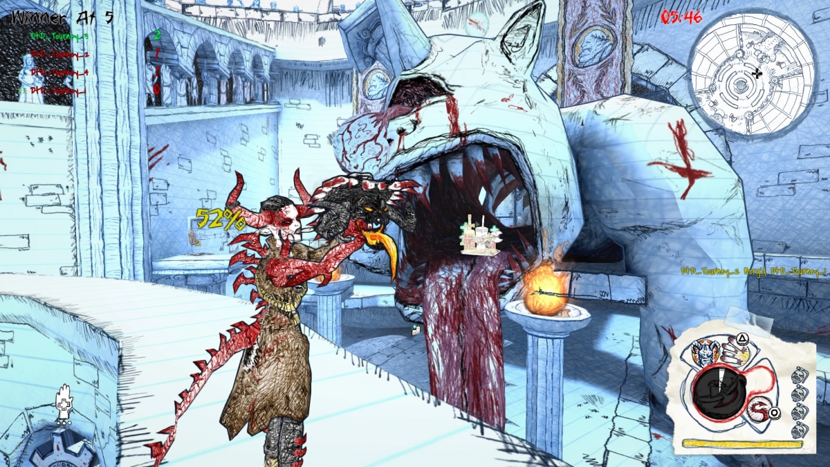 Обзор Drawn to Death. Нарисуй себе соперника - фото 6