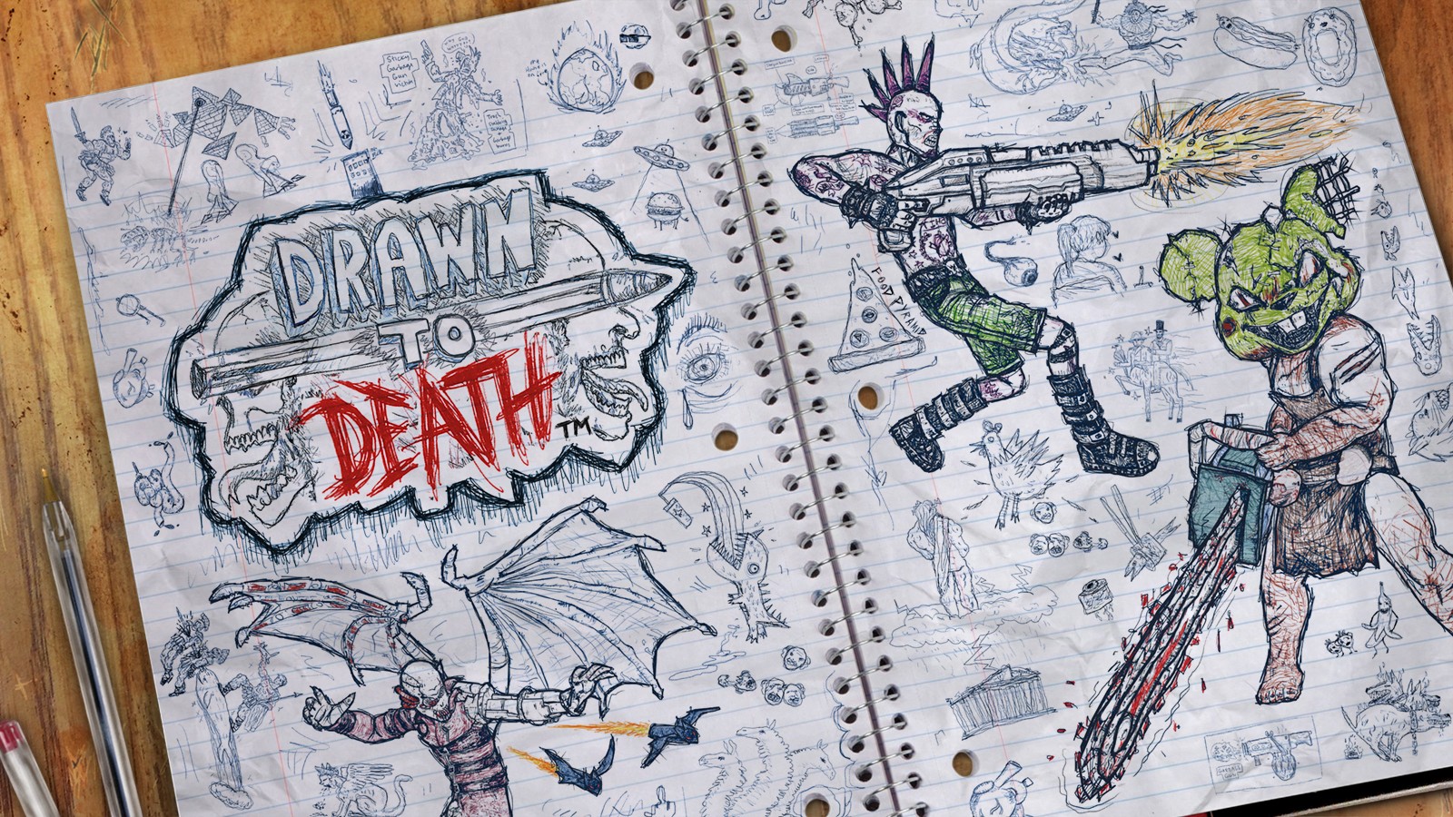 Обзор Drawn to Death. Нарисуй себе соперника - изображение обложка