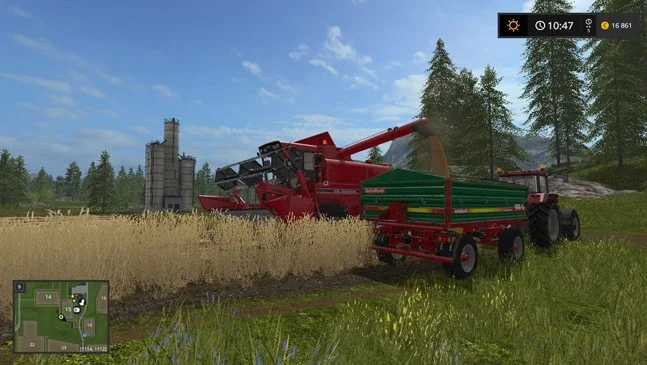 Полюшко-поле. Обзор Farming Simulator 17 - фото 14