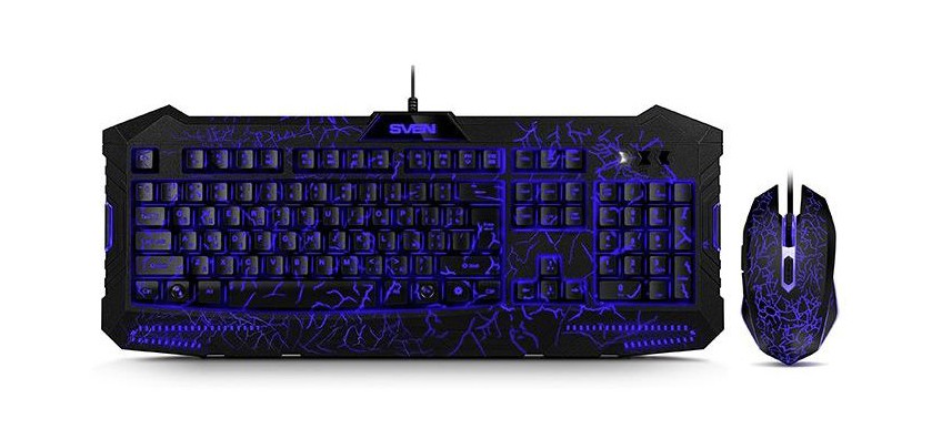 Тест набора клавиатура+мышь SVEN GS-9400. Дешево и доступно - изображение обложка