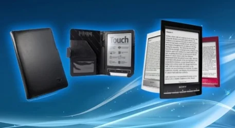 Три лучших электронных книги в одном обзоре. Тестирование   PocketBook Touch, Sony PRS-T1 и Amazon Kindle Touch - изображение обложка