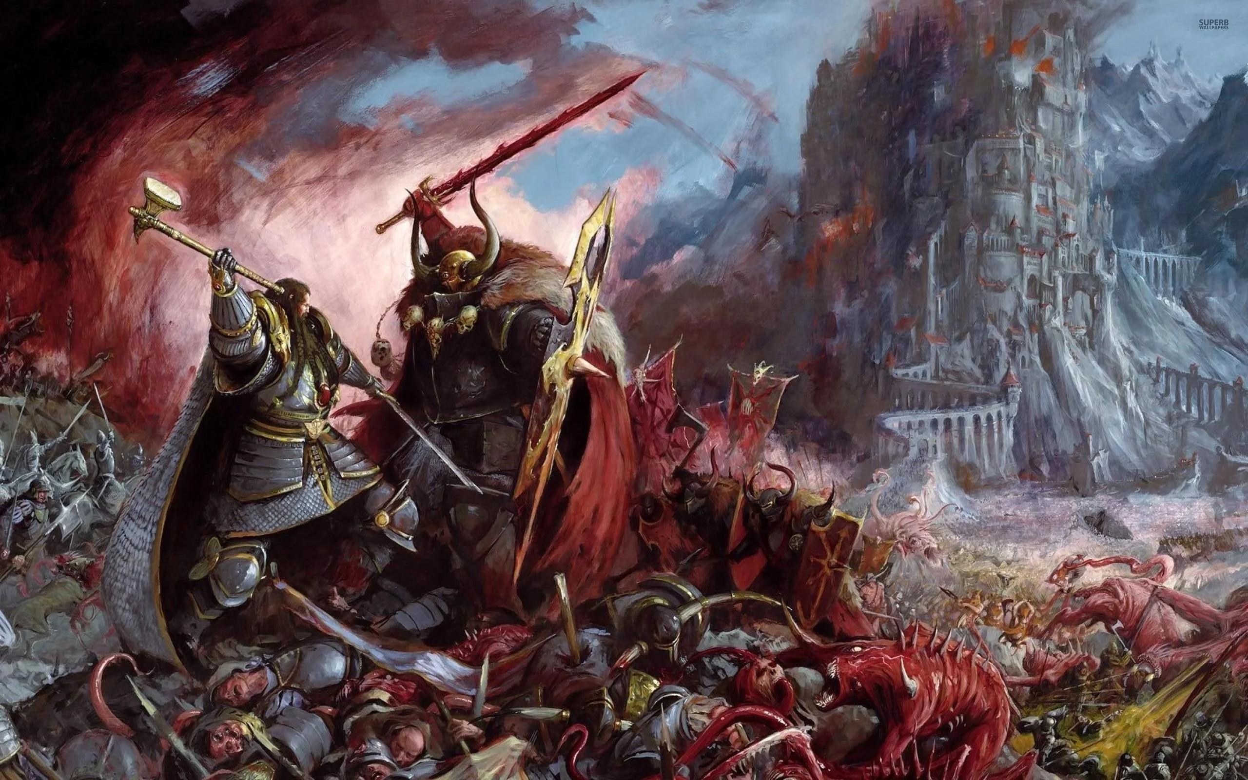 Классические расы Total War: Warhammer. Союзники и враги - изображение обложка