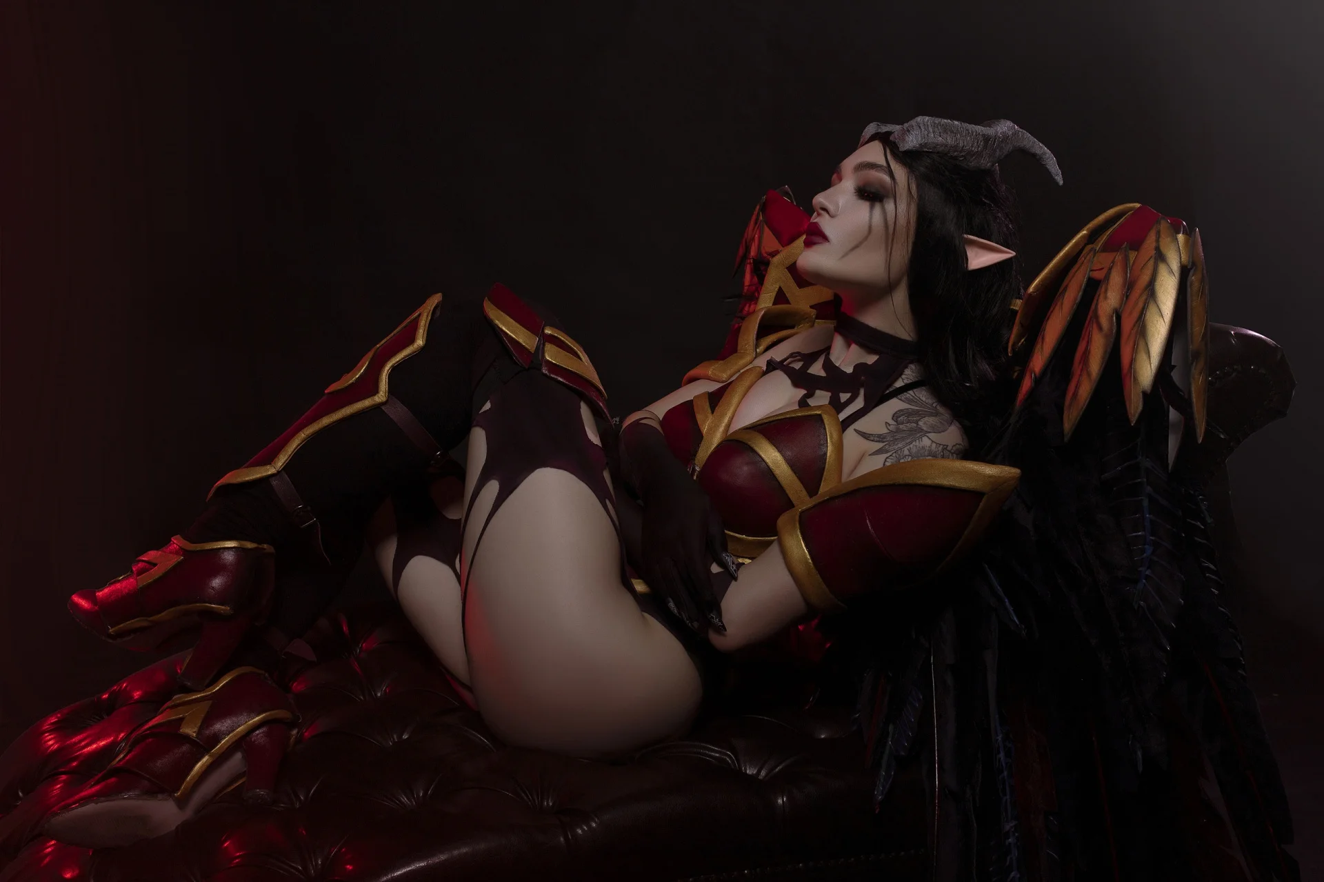 Queen of pain dota 2 cosplay