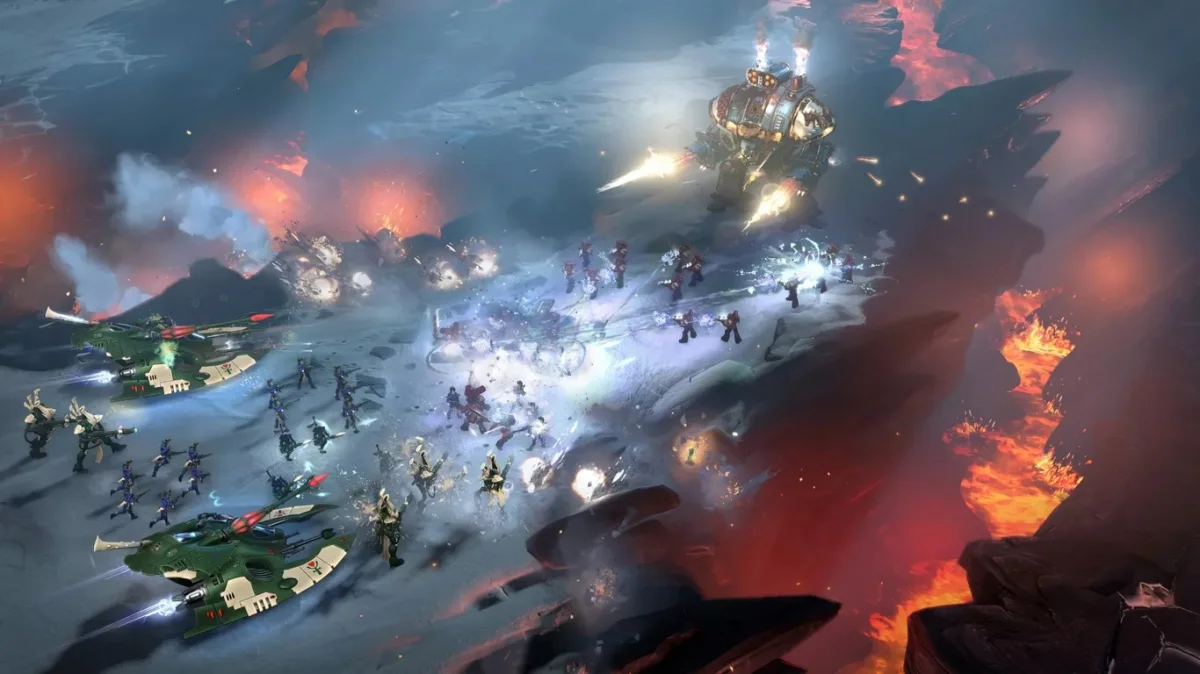 Предварительный обзор  Warhammer 40,000: Dawn of War 3. Дисбаланс в мире темного будущего - фото 2