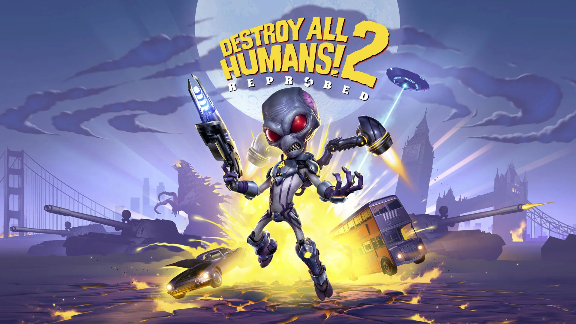 Поиграли в Destroy All Humans! 2 — Reprobed и делимся впечатлениями - изображение обложка