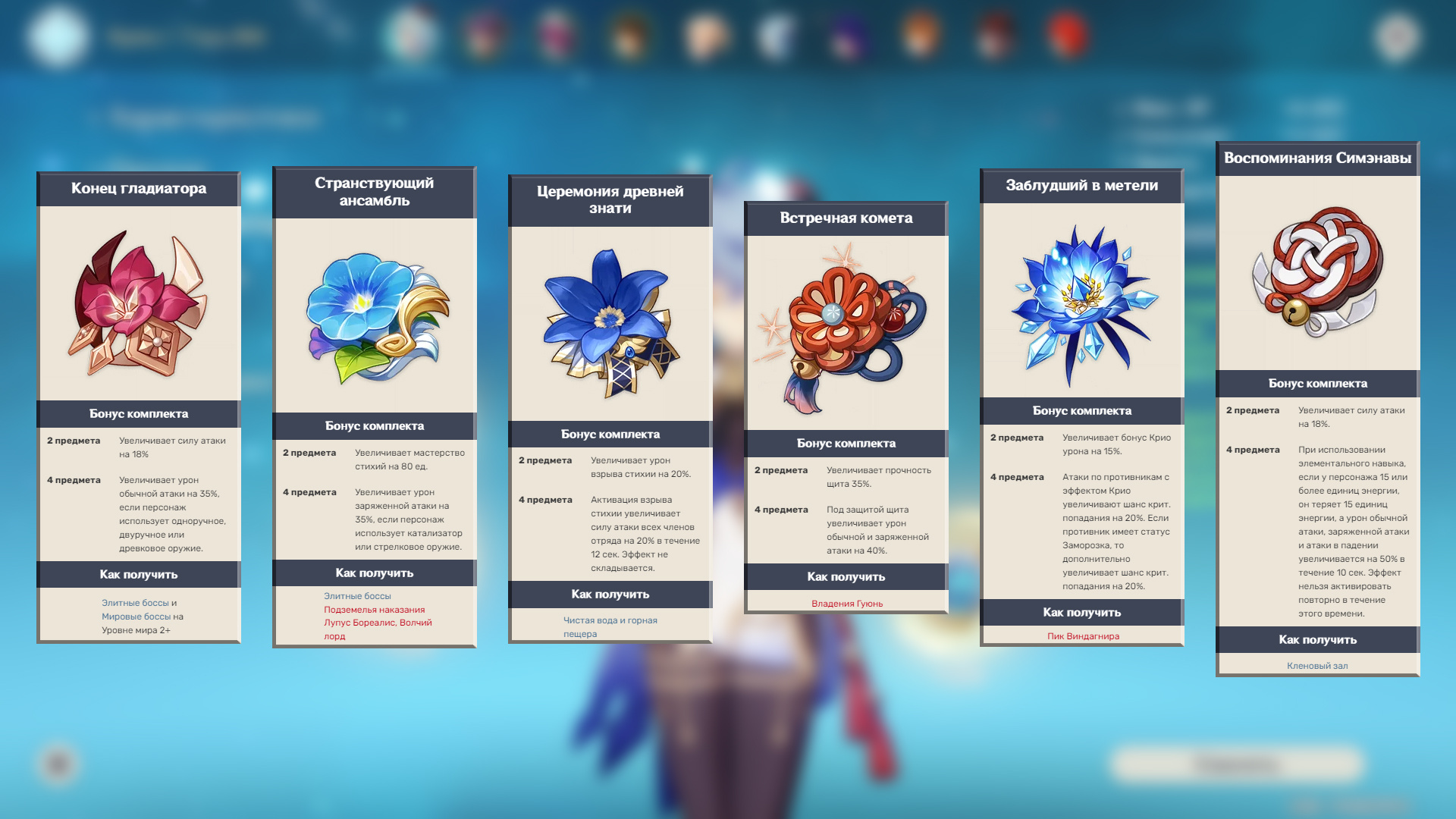 Гайд по Genshin Impact — Гань Юй: лучшие билды, оружие, артефакты - фото 5