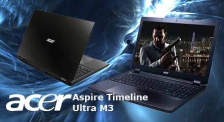 Тонкий, стильный... игровой. Тестирование ноутбука Acer Aspire Timeline Ultra M3 - изображение обложка