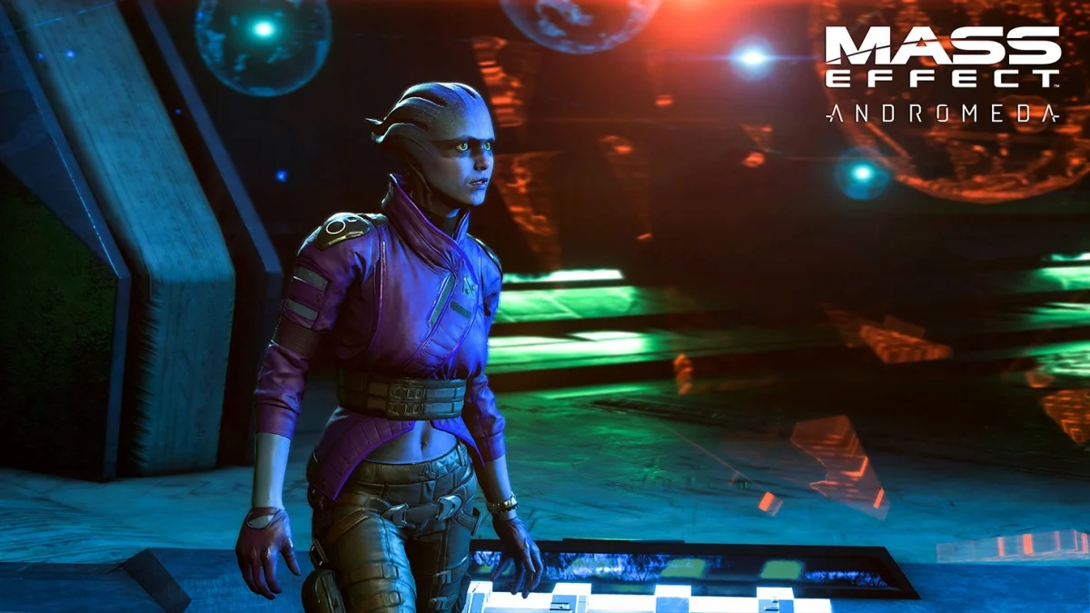 Вселенная Mass Effect и Mass Effect: Andromeda — самые «горячие» инопланетянки - фото 12