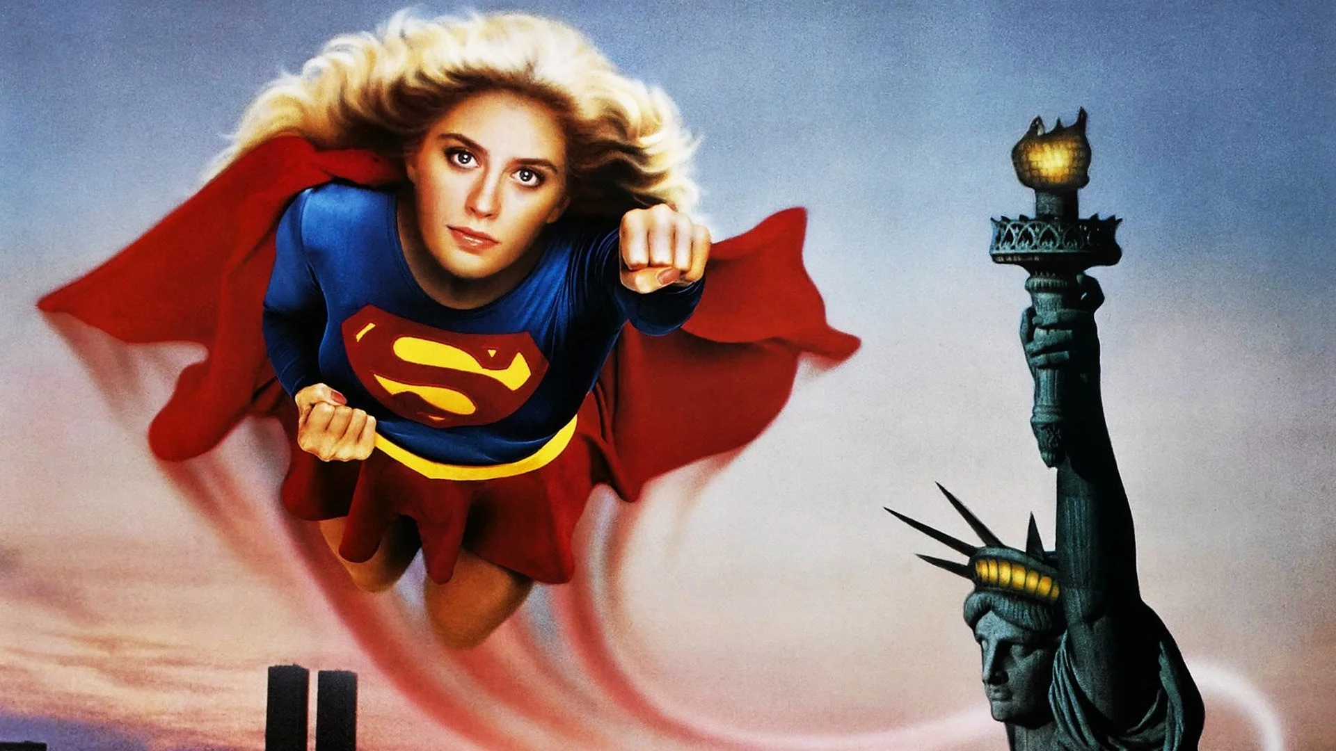 The super girl 1979. Хелен Слейтер Супергерл. Фэй Данауэй супергёрл.