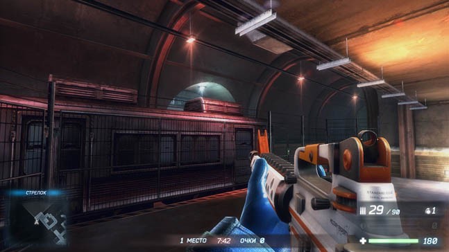 **Ballistic** отличается от других браузерных шутеров не только бешеной динамикой, но и в кои-то веки приятными глазу спецэффектами.