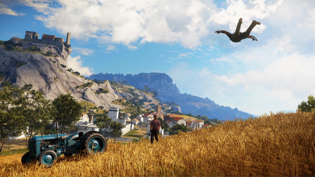 Сбил деда — забрал трактор. Превью Just Cause 3 - изображение 4 Сбил деда — забрал трактор. Превью Just Cause 3 - фото 4