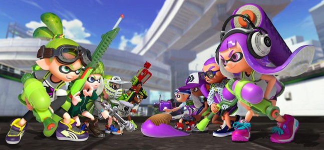 У вас вся спина белая. Обзор Splatoon - изображение 1 У вас вся спина белая. Обзор Splatoon - фото 1