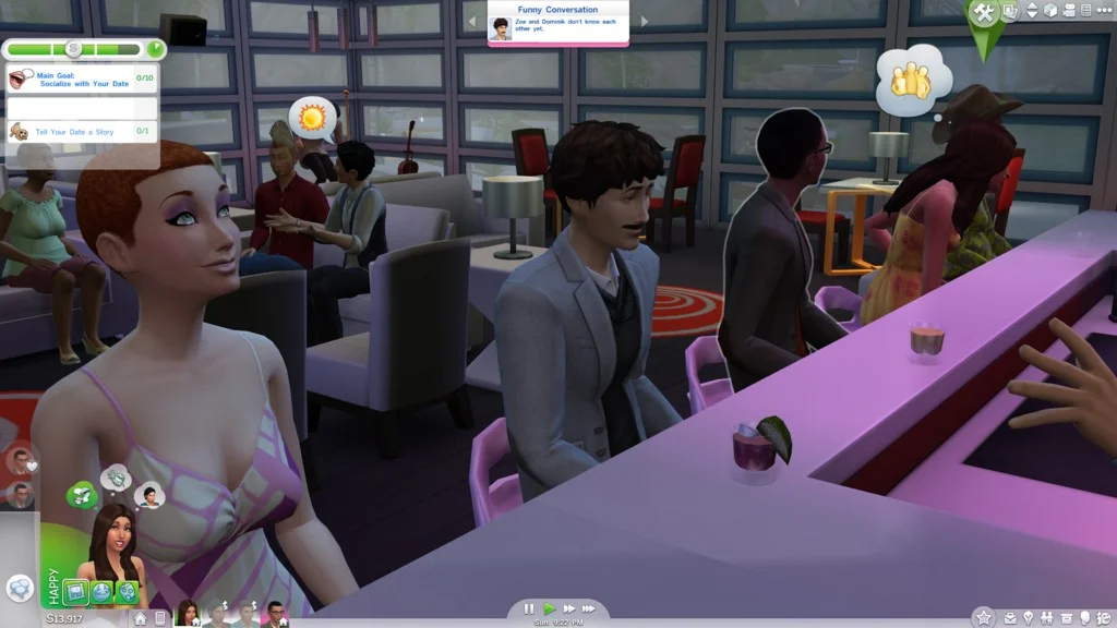 The Sims 4: как подраться с женщиной - фото 6