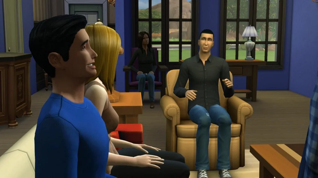 The Sims 4. Роли исполняли: Шелдон, Барни, Чендлер и другие - фото 11