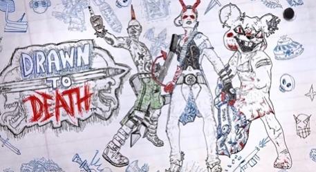 Нарисованные маньяки выходят на смертный бой. Предварительный обзор Drawn to Death - изображение обложка