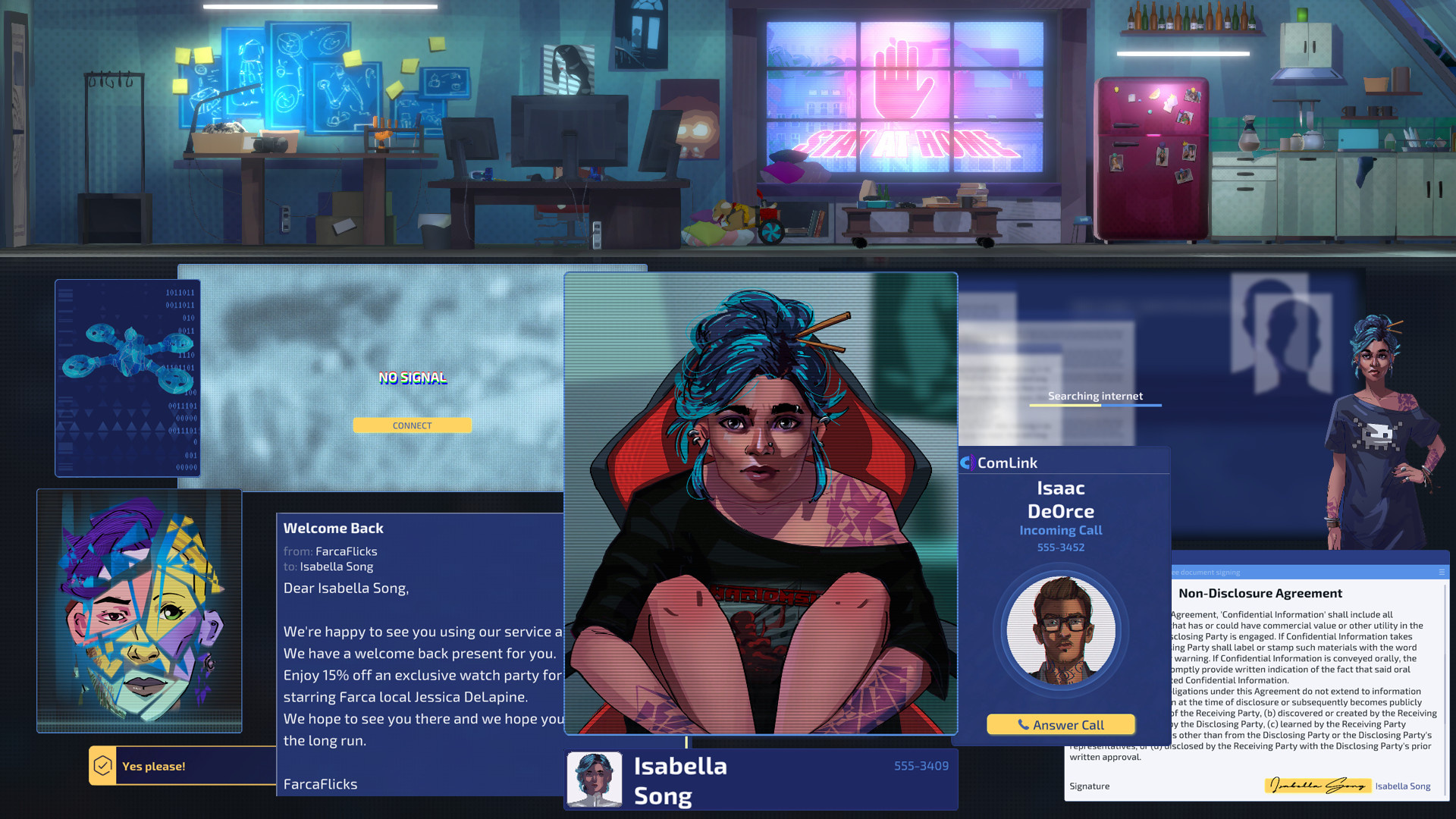 Обзор игры Song of Farca. Детектив на удалёнке - фото 8