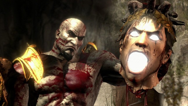 Караоке по-древнегречески.
Источник: видеоигра God of War