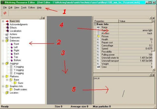 Основы работы в редакторе Blitzkrieg Resource Editor - фото 1