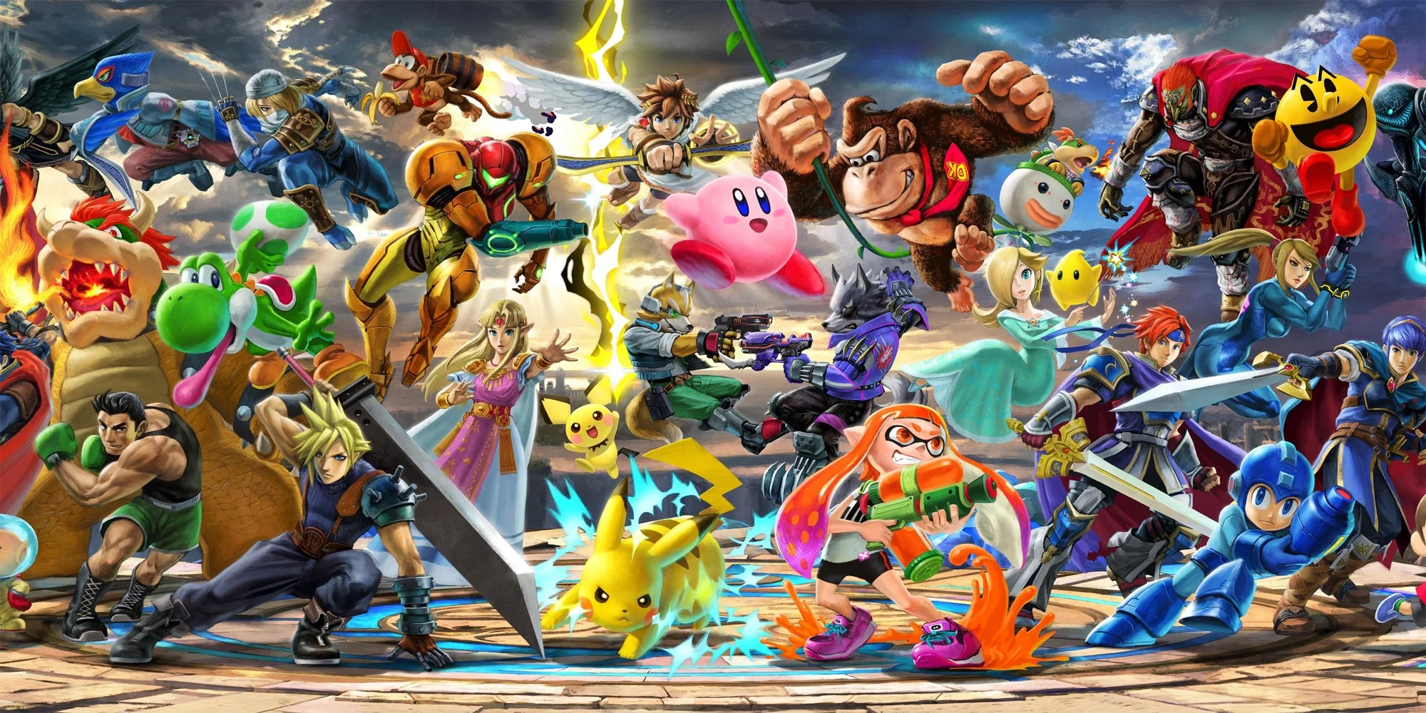 Super Smash Bros. Ultimate. Драка эпических масштабов - изображение обложка