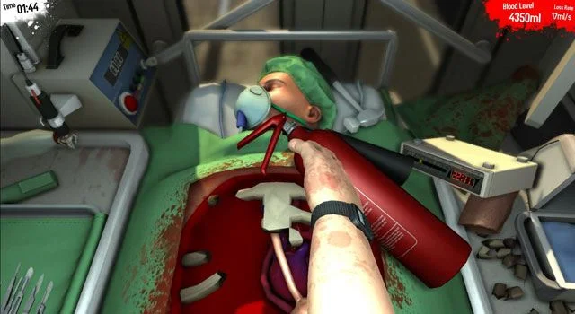 По локти в крови! Со скальпелем наперевес! Surgeon Simulator 2013 - фото 1