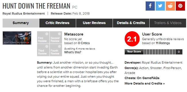 Hunt Down the Freeman. Кликбейт тысячелетия - изображение 17 Hunt Down the Freeman. Кликбейт тысячелетия - фото 17