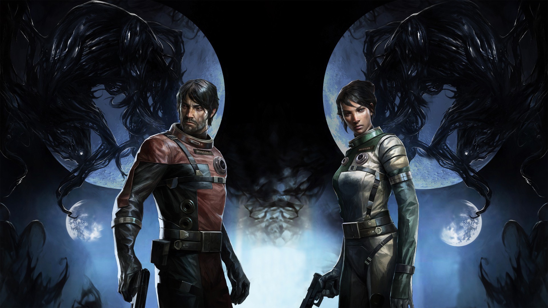 Prey в картинках. Космос и неведомые существа - изображение обложка