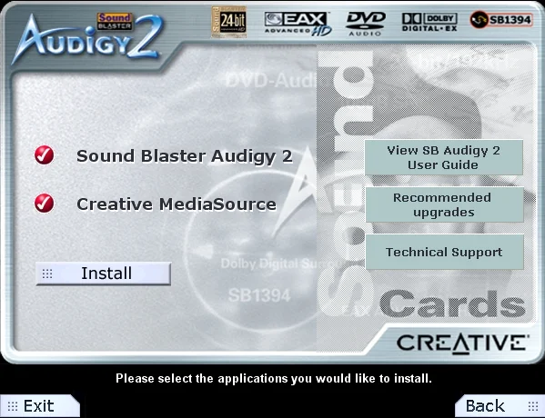 Чудеса аудиогенетики. Краткие инструкции по трансмутации звуковых плат Audigy и Live! в звуковую плату Audigy 2 - фото 3