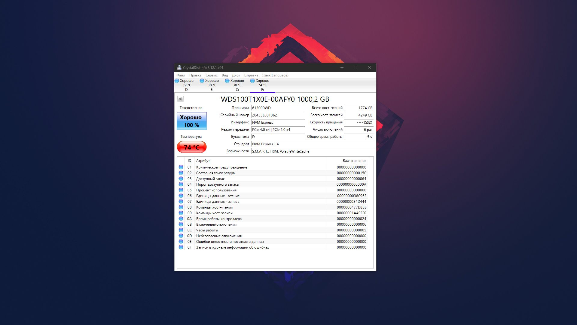 Терабайт, приди! Обзор SSD WD Blue SN550 и Black SN850 на PCIe 3.0 и 4.0 - изображение 4 Терабайт, приди! Обзор SSD WD Blue SN550 и Black SN850 на PCIe 3.0 и 4.0 - фото 4