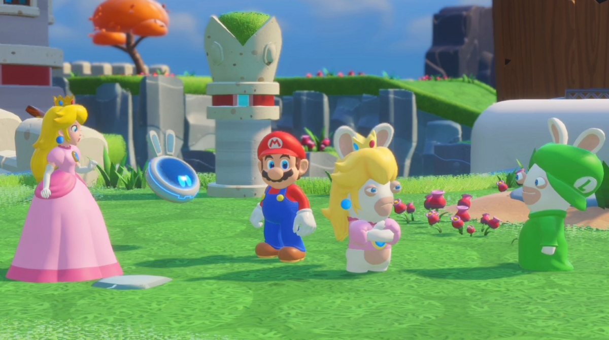 Обзор Mario + Rabbids Kingdom Battle. Усато-пушистый XCOM - изображение 2 Обзор Mario + Rabbids Kingdom Battle. Усато-пушистый XCOM - фото 2